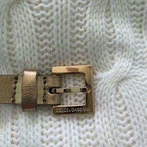 Dolce and Gabbana belt